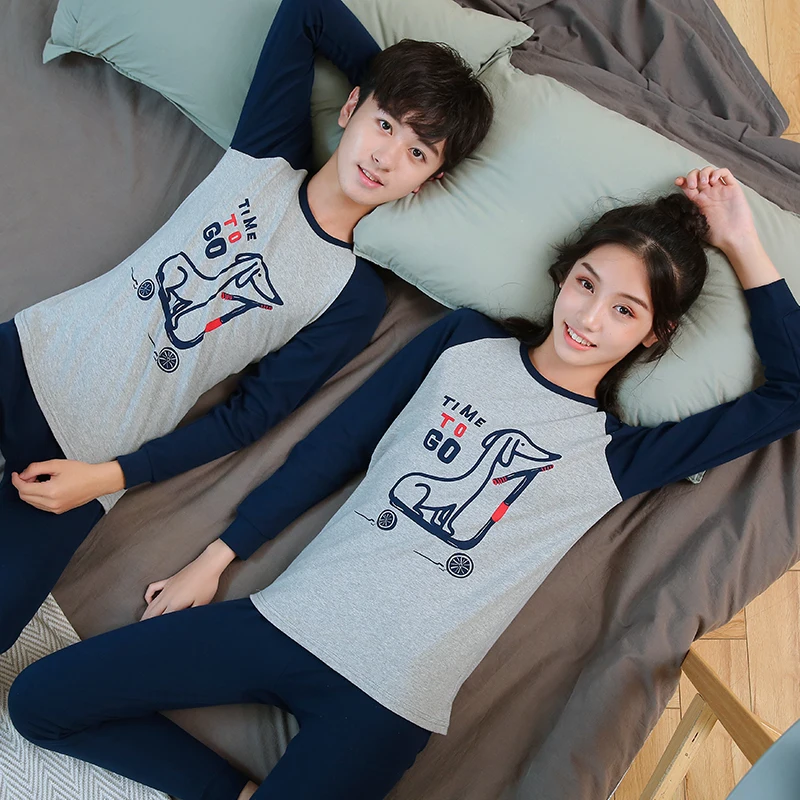 Children's  cotton thermal underwear set girls' pajamas teenagers' Long Johns Boys' middle school students fall and winter