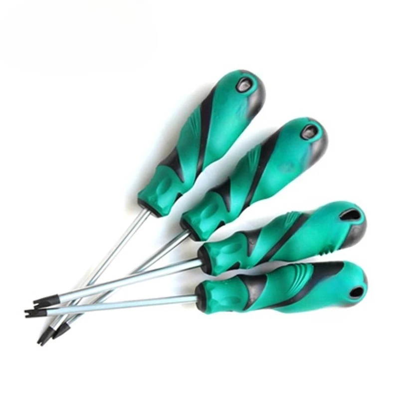 

Special-shaped screwdriver batch tool four-piece set Y-shaped U-shaped inner cross set Magnetic screwdriver