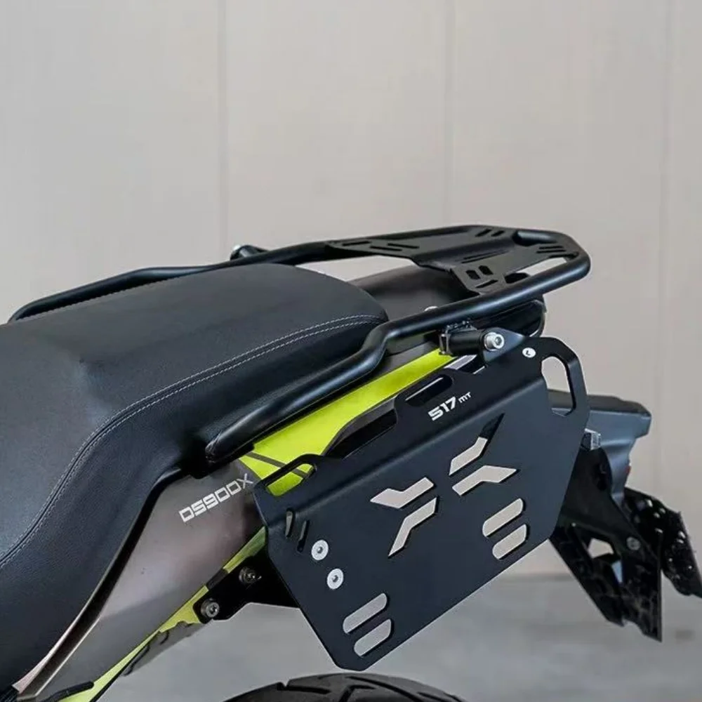 FOR VOGE DS900X Custom Rear Luggage Rack with Side Bag Mount Plates Soft Fixing Brackets Thickened Steel Motorcycle Accessories
