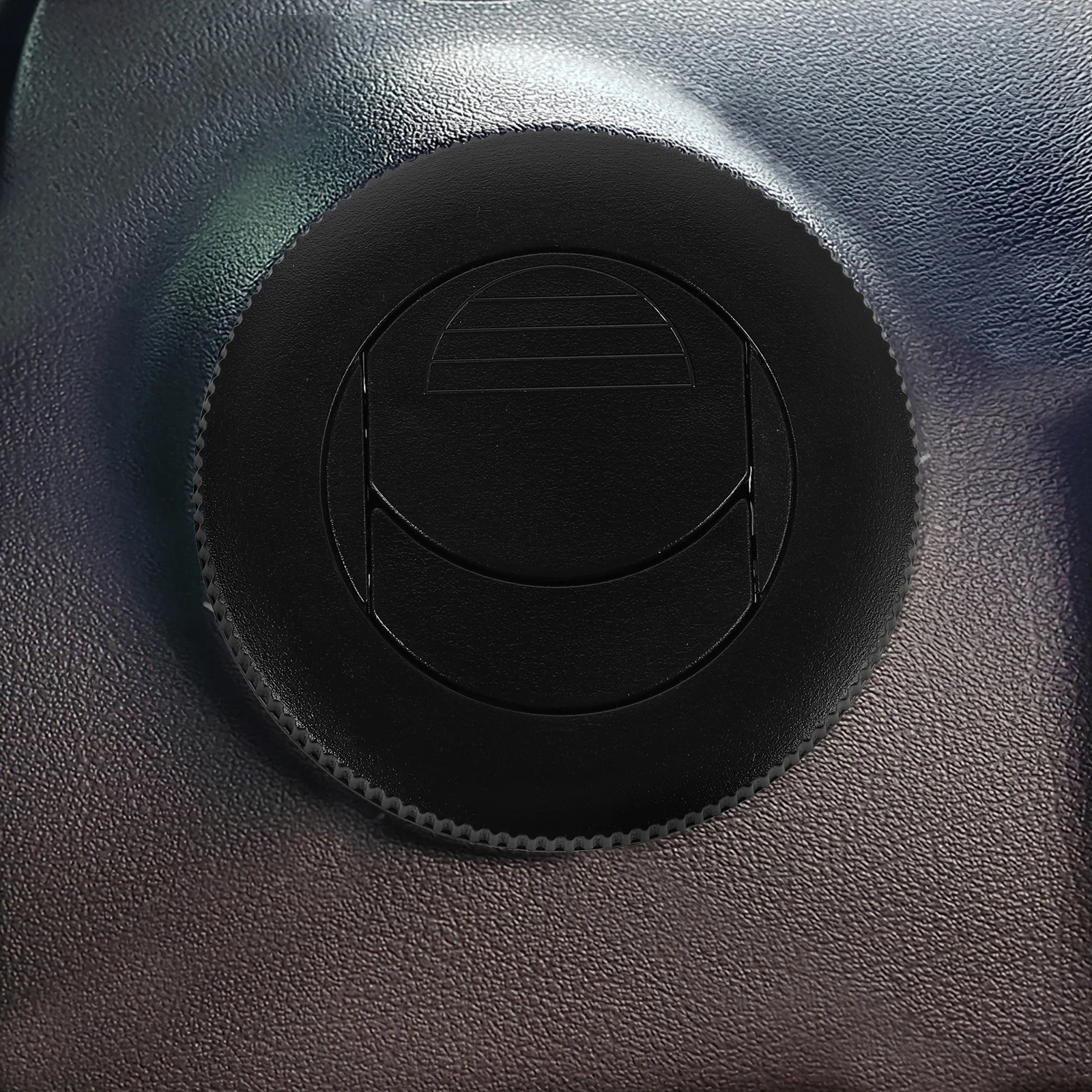 

Round Air Vent Outlet Black Abs Dashboard Ventilation Louver For Excavator Rv Truck Car Ac Automotive Engine Parts Air