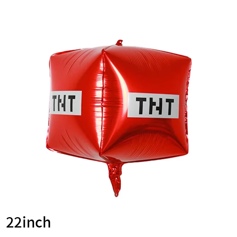 بلدي العالم الجديد ماين كرافت 0-9 سنة بالون رقمي بكسل رجل روبلوس لعبة ستيف الماس السيف لعبة الطرف الديكور الاطفال هدية #6