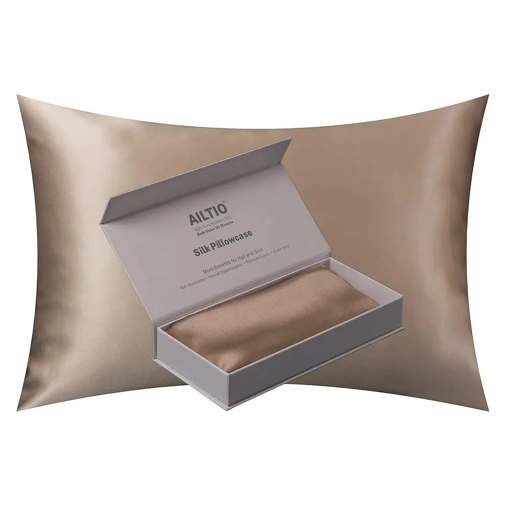 

Silk Pillowcase Ultratocce Silk Pillow Case Silkytocce & Luxurytocce Ultratocce Silk Pillowcases (Queen, Taupe)