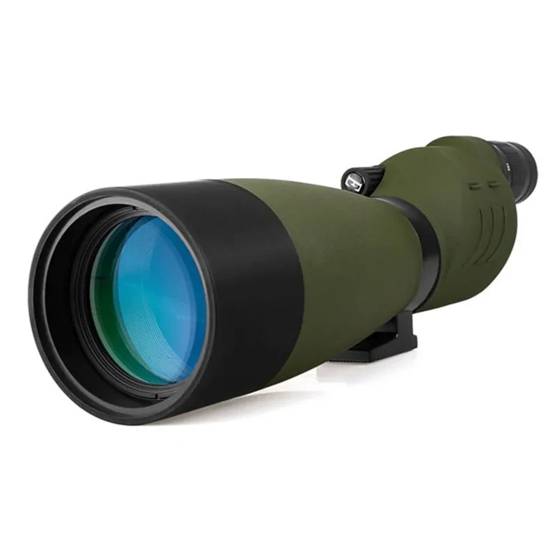 SV17 25-75x70mm Spotting Scope Straight Waterproof Spotting Scope for Camping Hunting Bird Watching,Zoom Telescope Spygla