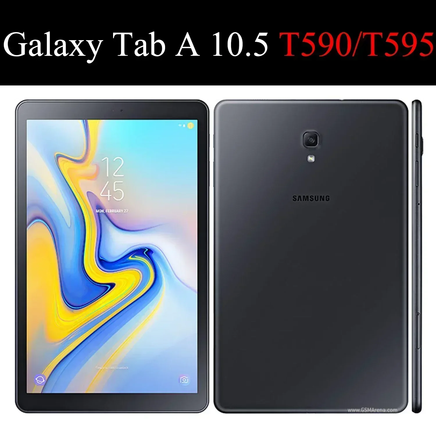Película de vidrio templado para tableta Samsung Galaxy Tab A, Protector de pantalla A prueba de explosiones, 10,5 pulgadas, SM-T590 T595, 2 uds.