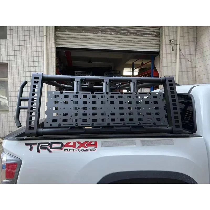 

Factory Hot Selling Universal 4x4 Aluminum Roll Bar Pickup Truck Expand Bed Rack for navara np300 hilux vigo revo damx range f