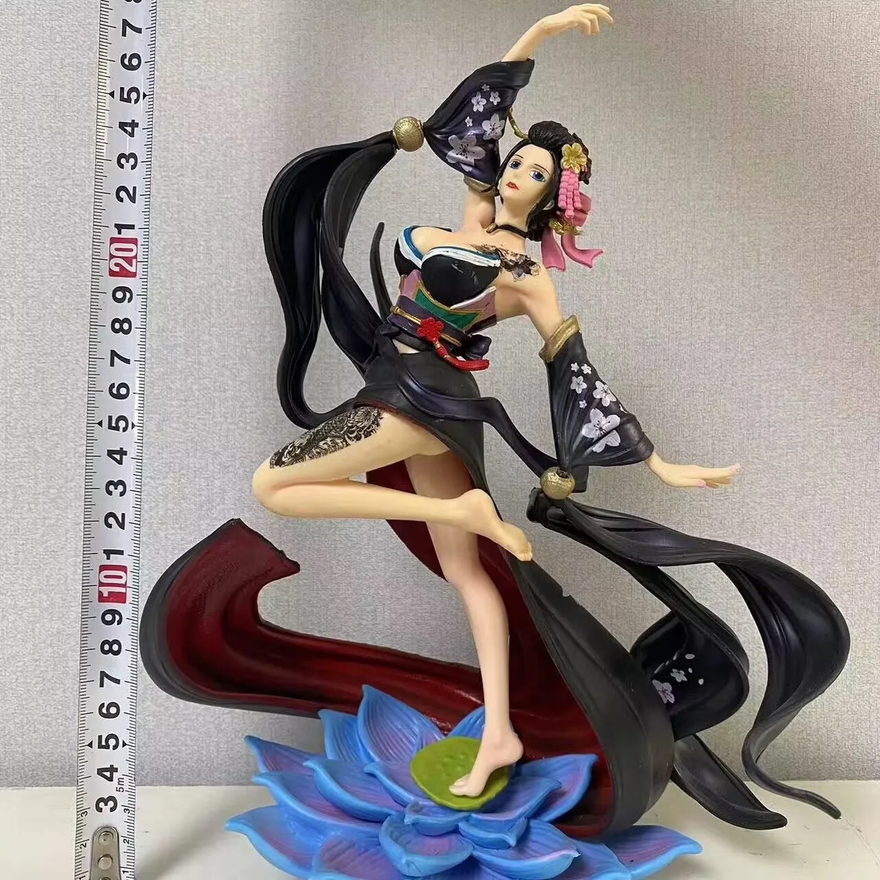 One Piece Figura Anime GK Tenshirobin robin Action Figure Kabuki Kimono Resonance Series Model