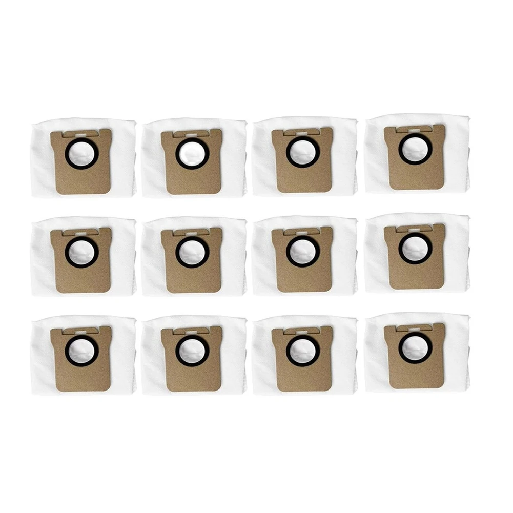 

12PCS for Bot L10S Ultra/ B101CN/Dream S10 S10 Pro Robot Vacuum Cleaner Replacement Parts Dust Bag