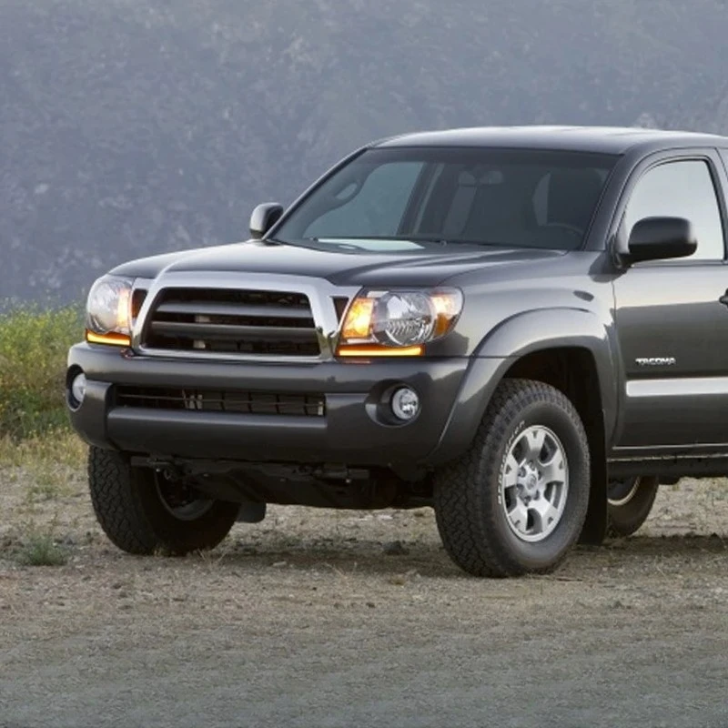 For Toyota Tacoma 2005-2011 LED Daytime Running Light Headlight Decorative Strip DRL Front Fog Lamp Modified Dynamic Turn Signal