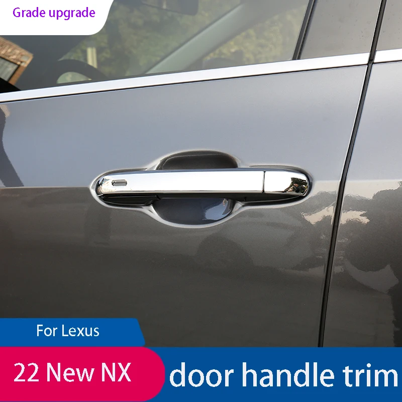 Suitable For 2022 Lexus NX Modified nx250 NX350 NX450 Exterior Door Handle Trim Strip nx350h Car Exterior Accessories