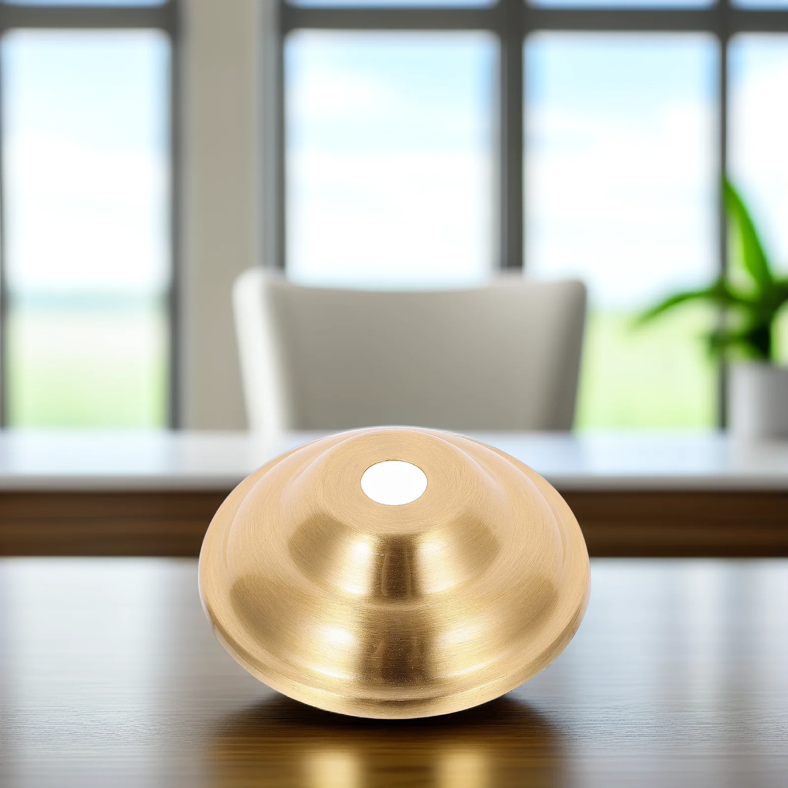 Brass Second Level Lamp Base Metal Cover Flat Lamp Cup Light Holder Suitable for Wall Ceiling Light Cups Retro Socket Cup