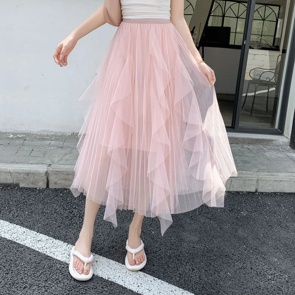 

Юбка средней длины Юбка с высокой талией Повседневные случаи Повседневный стиль Удобная одежда Модный дизайн для повседневного использования