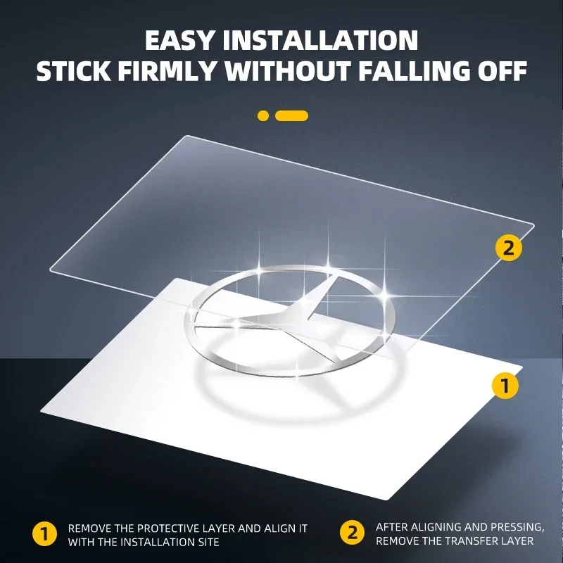 تصفيف السيارة ثلاثية الأبعاد سبيكة معدنية للدراجات النارية شعار شارة ملصق لمرسيدس بنز W220 W205 W211 W212 GLC GLS AMG W203 اكسسوارات