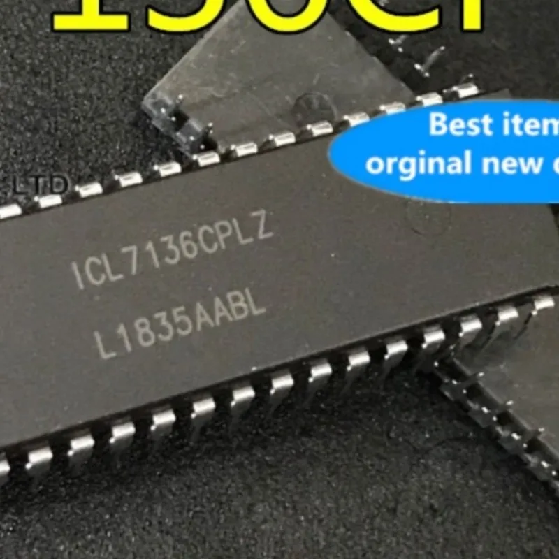 

5PCS ICL7136CPLZ ICL7136 DIP-40 adc chip in stock 100% new and original