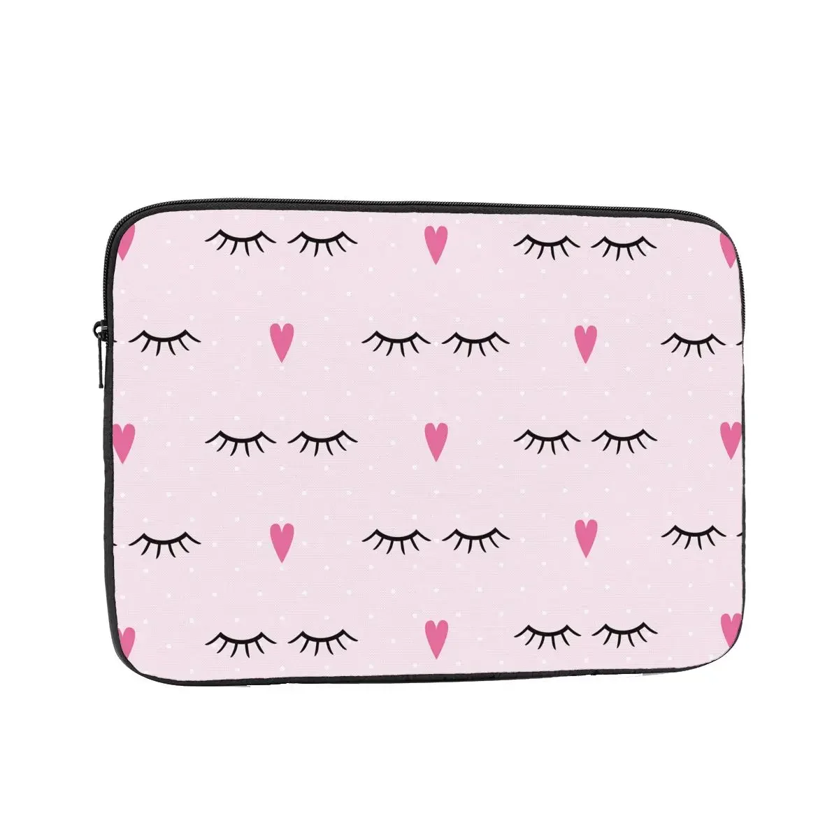 

Laptop Notebook Bag Case Cute Closed Eyes Computer Liner Sleeve Cartoon Beauty Eyelash 12 13 15 17 Inch Shockproof Case Bag