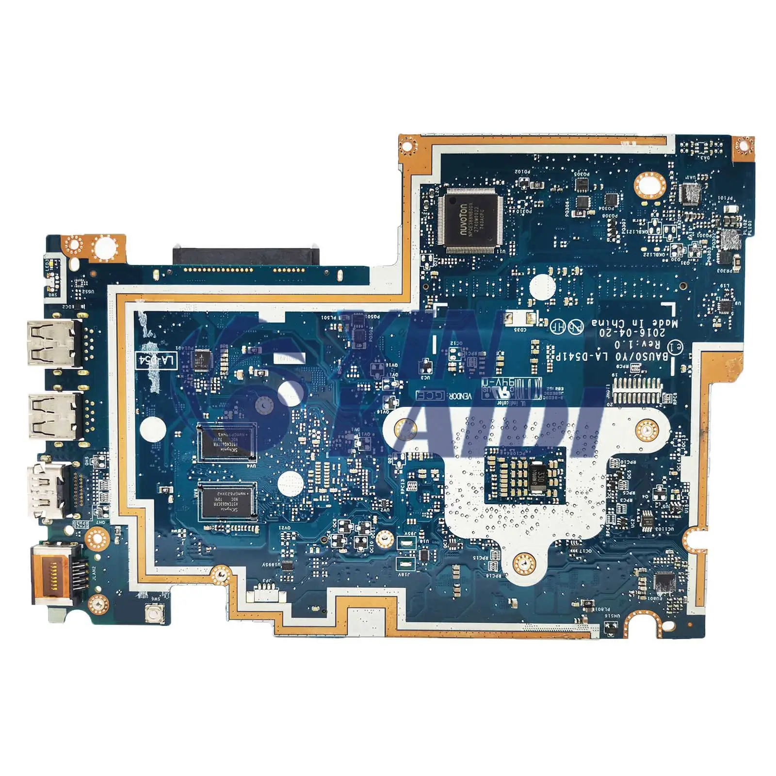 Imagem -03 - Placa-mãe La-d541p para Laptop Lenovo Ideapad Yoga 50014acz 510-14ast com A6-9210 de Cpu A9-9410 100 Totalmente Testado