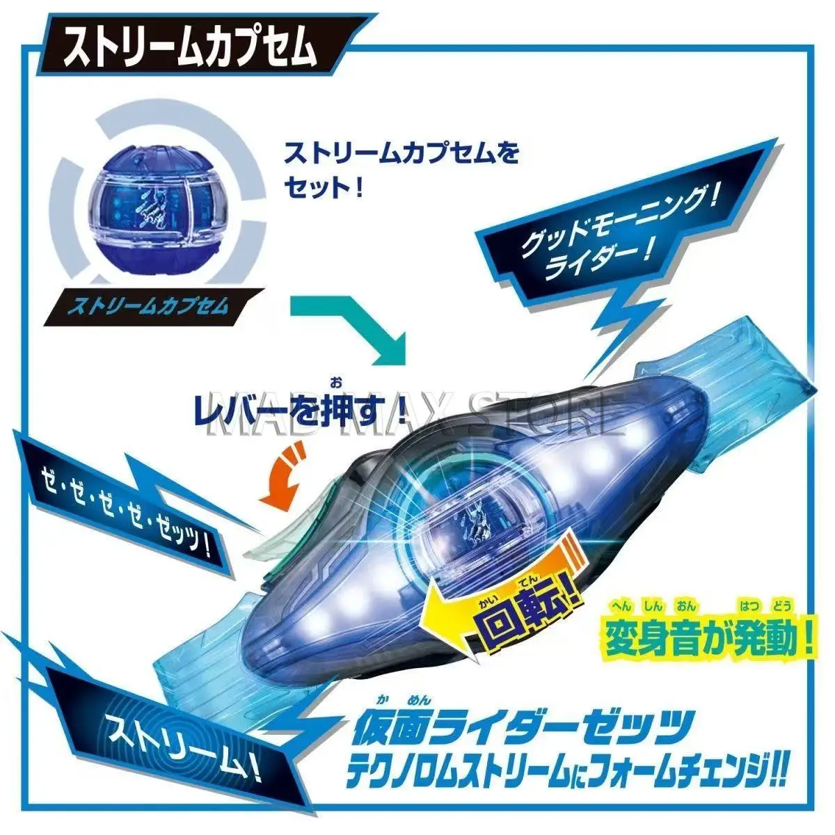 

Original Geneine Product Bandai DX Kamen Rider ZEZTZ New Knight Belt Transforming toysZZZ The First Batch of Special Classes