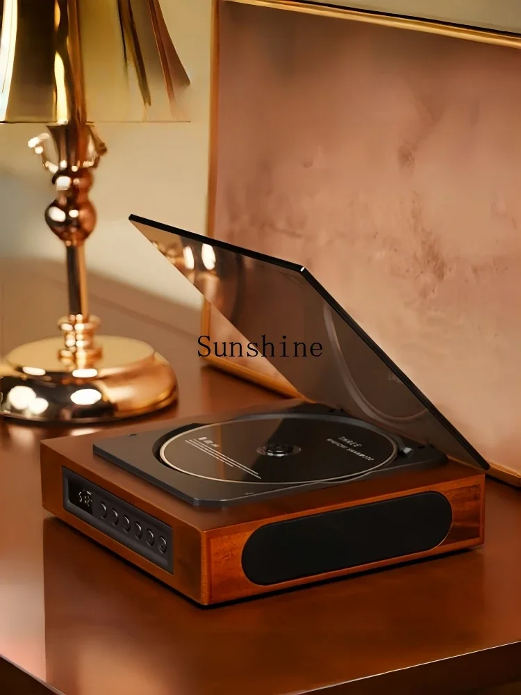 Car retro bluetooth speaker CD player DVP-560 portable listening player