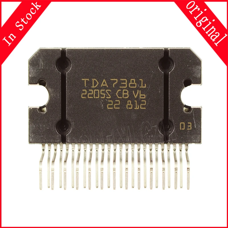 5pcs/lot TDA7381 TDA 7381 ZIP-25 In Stock