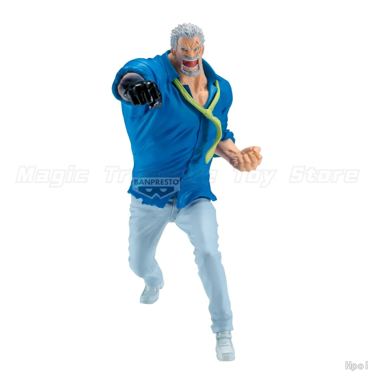 【Na stanie】Oryginalna kolekcja BANPRESTO BATTLE RECORD ONE PIECE Figurki Monkey D. Garp Ozdoby animacyjne