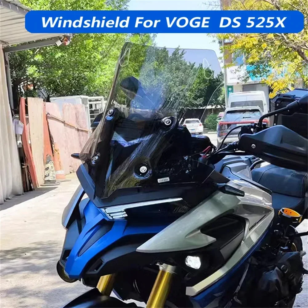 For VOGE DS525X DS-525X 525X DS windshield modification front windshield raised and widened windshields 2022-2023