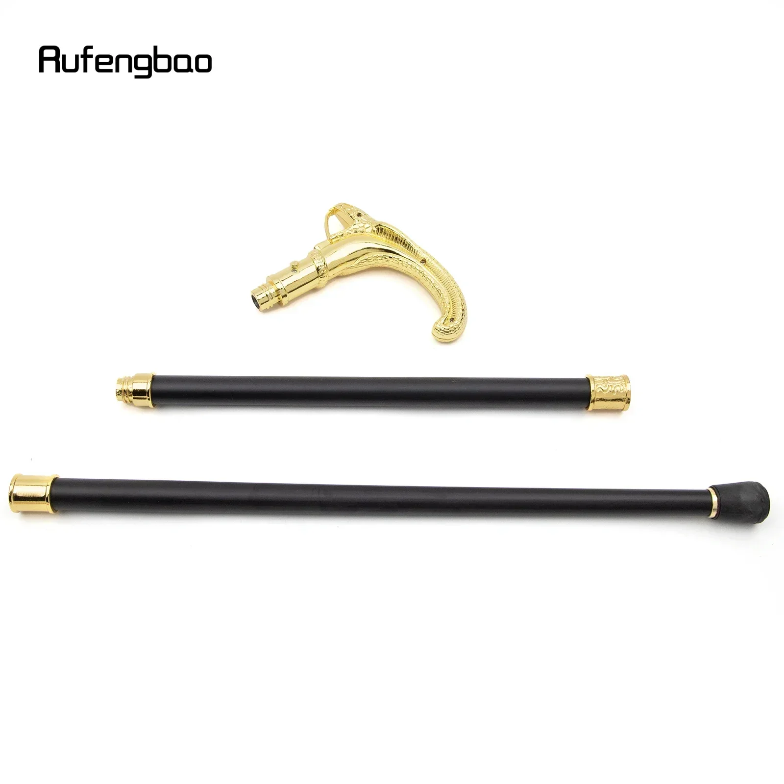 金色の蛇の形をした装飾的な杖、コスプレ、ヴィンテージパーティー、ファッショナブルなパフォーマンスステージ用の杖、93cm