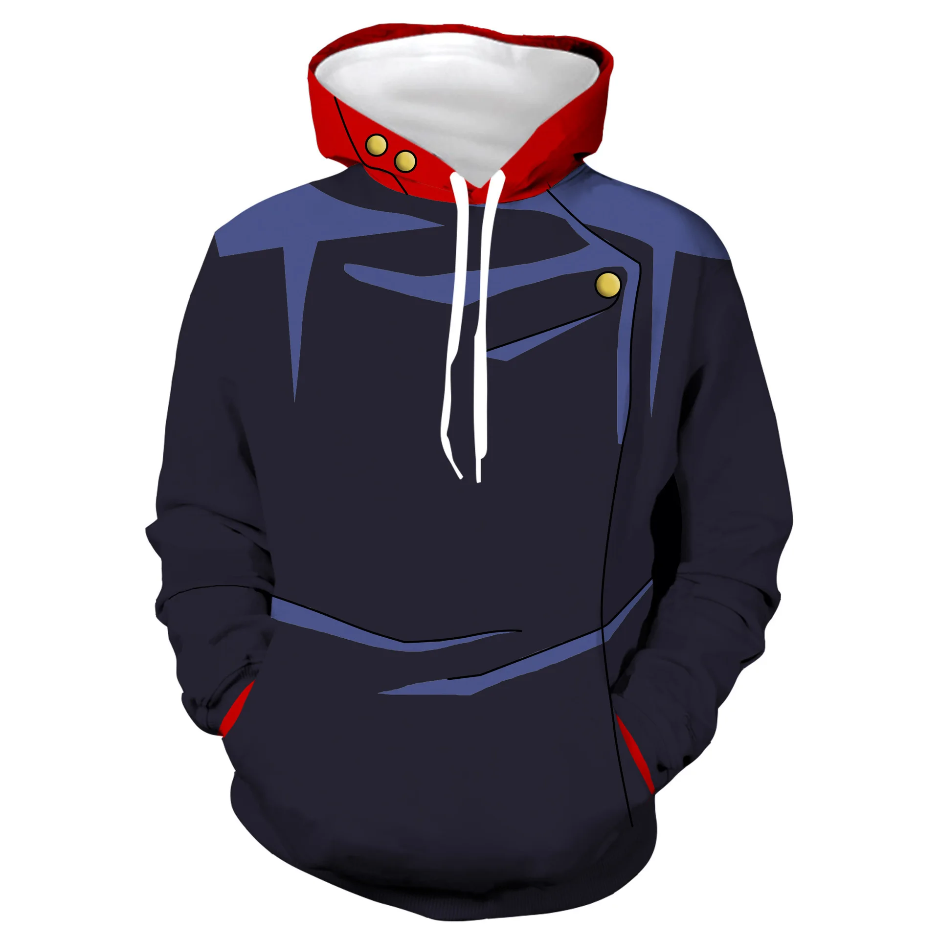 3D Fashion Anime Printed Men Autumn Winter Hoodie Comfortable Classics Vintages Hooded New  Sweatshirt y2k Hoodie Men's clothing