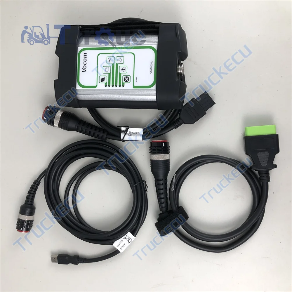88890300 vocom for Vol- vcads vocom Excavator grader Construction Equipment Diagnostic Scanner Tool with ptt  tech tool for UD