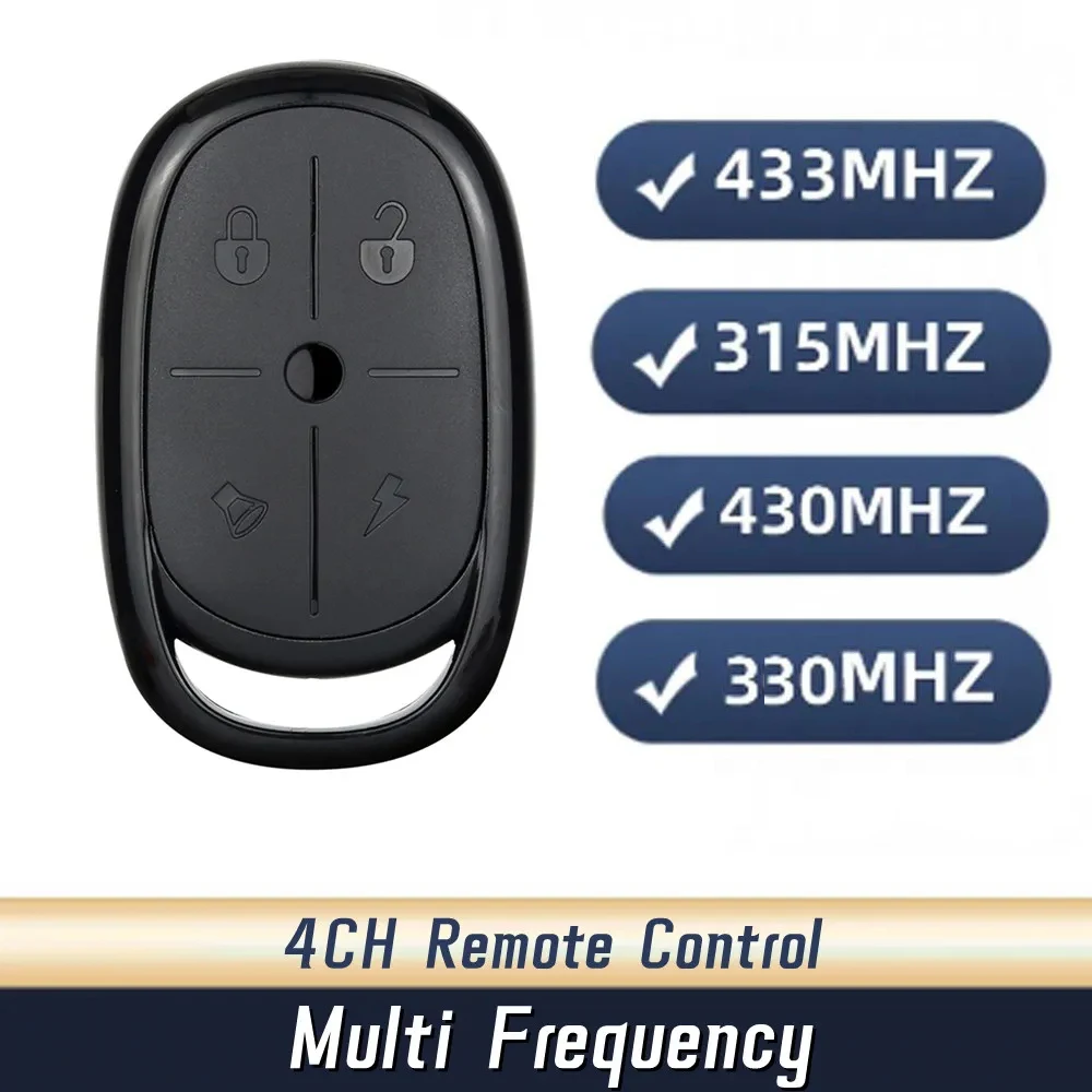 Wieloczęstotliwościowy 433 315 430 418 MHZ Powielacz klonowania 4 klucze RF Pilot klonowy Kod kopiowania bramy garażowej