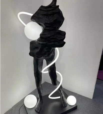 Multiple Styles Luxury Shell Floor Lamp Creative Designer Coffee Table Floor Lamp Living Room Modern LED Art Floor Lamp