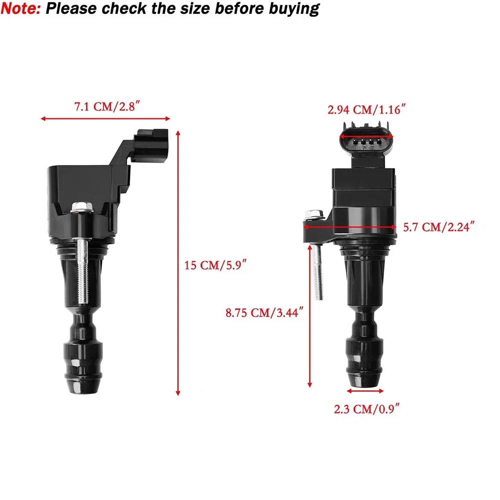 12578224 Ignition Coil Compatible For Buick For Chevrolet For  Pontiac For Saturn 2.0L 2.4L Engine Equinox Lacrosse Malibu G5 G6