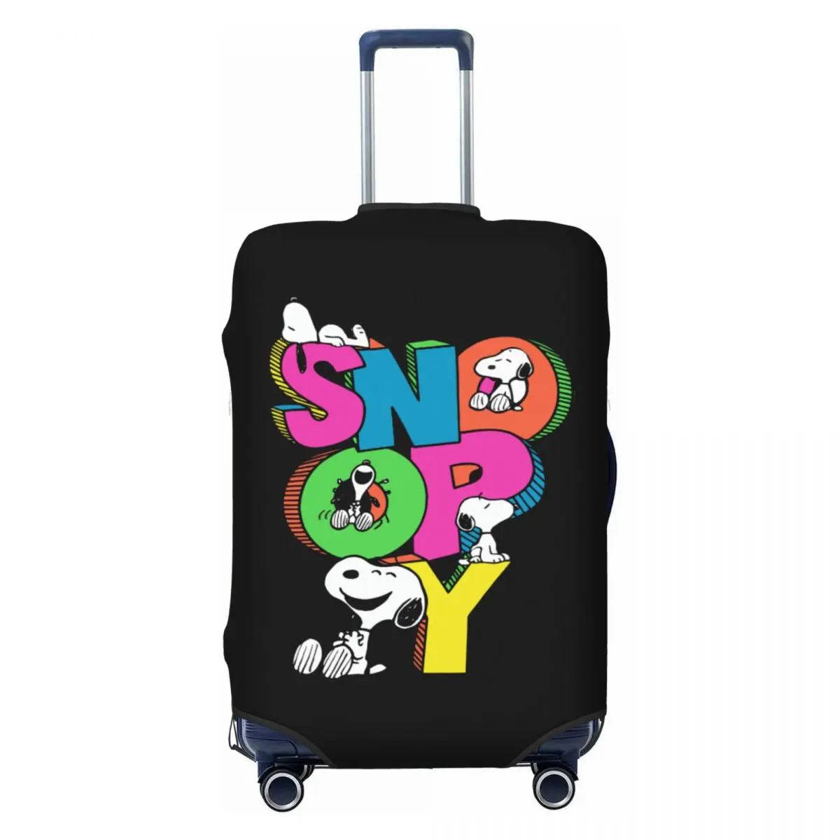 

Custom S-snoopys Animated Cartoon Luggage Cover Fashion Suitcase Protector Covers Suit For 18-32 inch