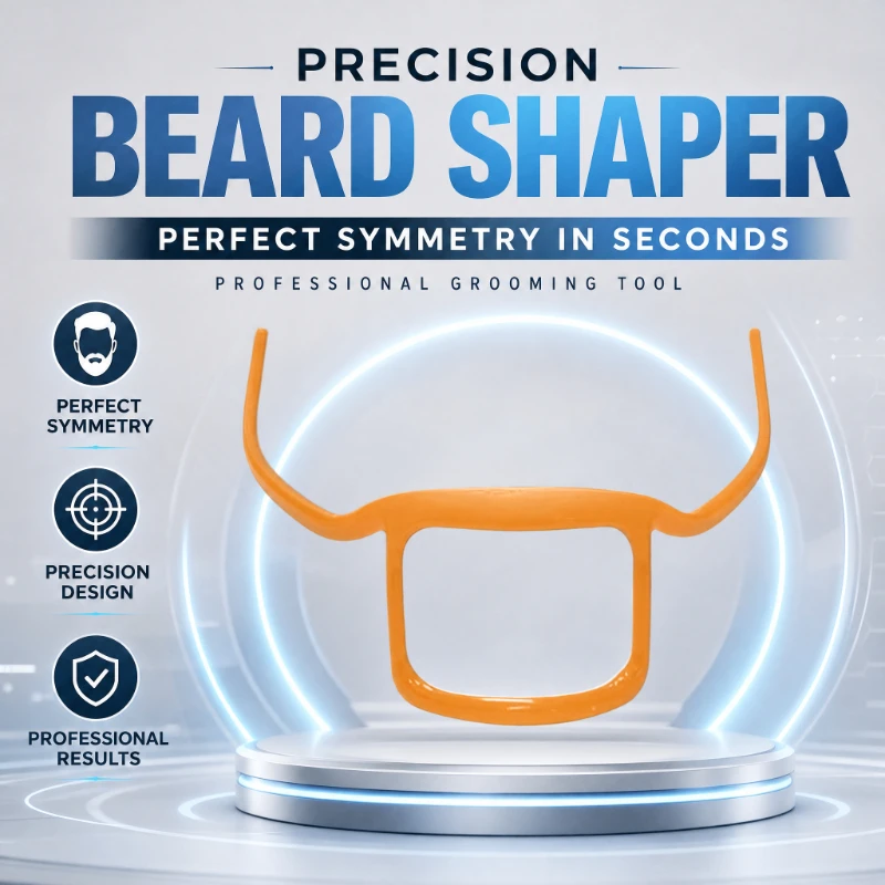 1/2pc Men's Beard Repair and Styling Assistance Tool, Multifunctional Personalized Beard Design Tool, Suitable for Hair Salons