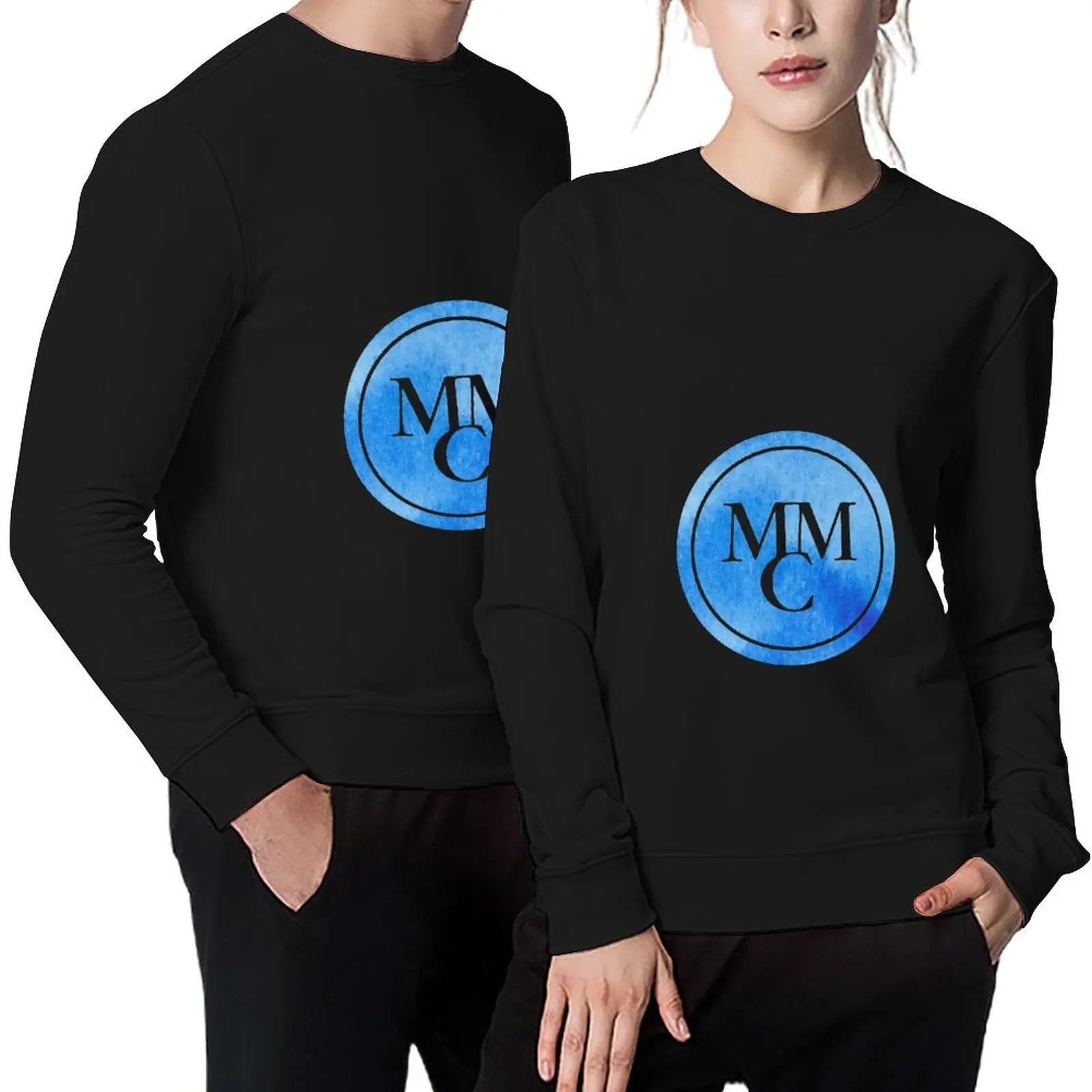 

Marymount Manhattan College Blue Watercolor Pullover autumn men clothes winter clothes korean clothes autumn sweatshirt