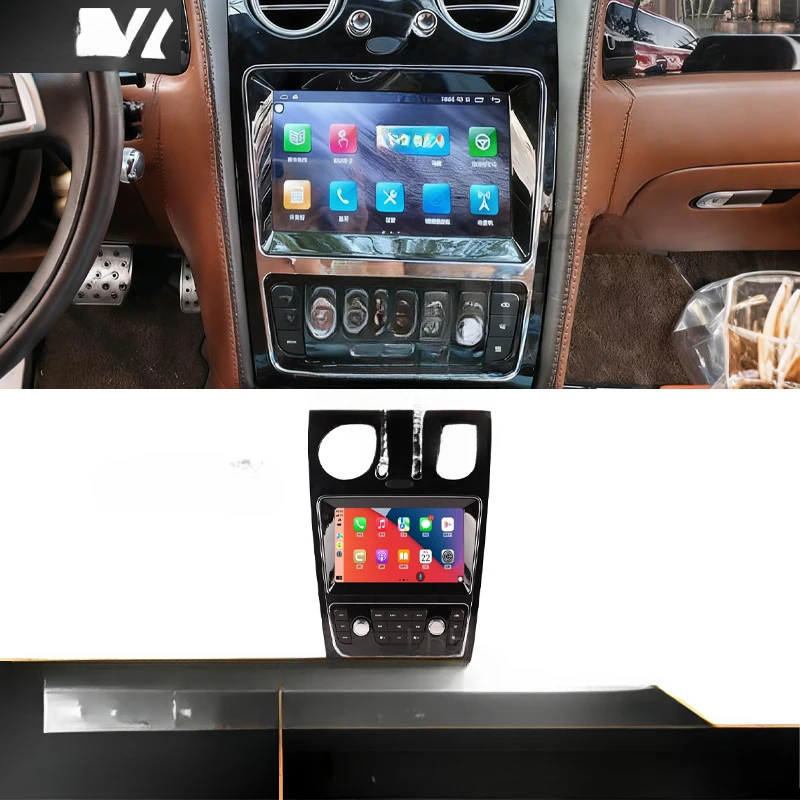 For Bentley 05-12 Flying Spur Continental Android Smart Car Navigation In-Car Central Control Large Screen Carplay