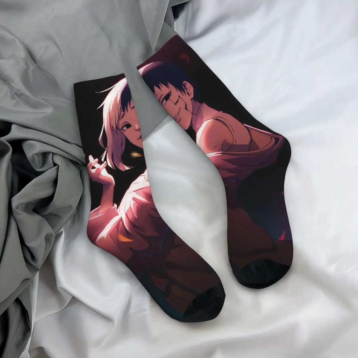 All Seasons Crew Stockings Gen Asagiri Dr Stone Apan Anime (1) Socks Casual Long Sock Accessories for Men Women Birthday Present