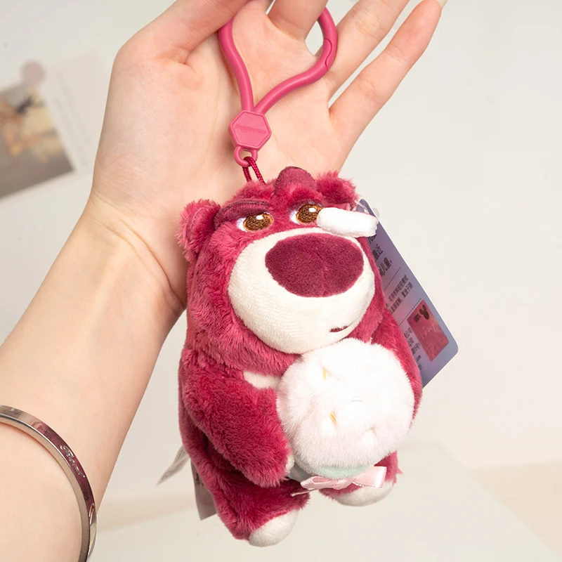 Disney Chip \'n\' Dale Lotso Donald Duck Doll keyring Plush Toy Cartoon & Cute Refrigerator Sticker Children\'s Toy