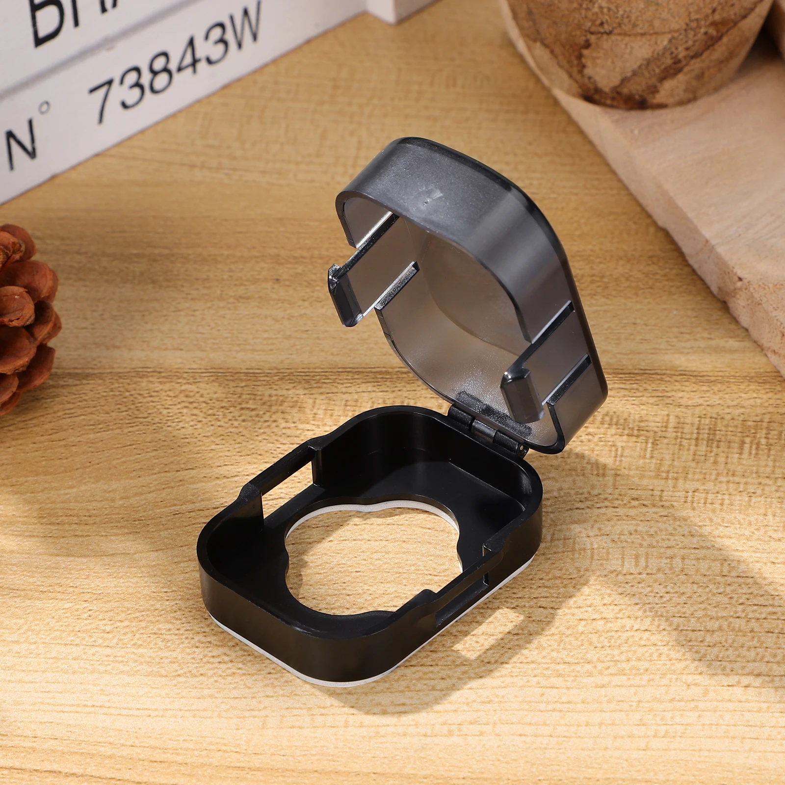

1pc Safety Lock Cover Door Knob Grip Anti Lock Child Proof Cabinet Locks Protective ABS Material Durable Easy Install No Tools