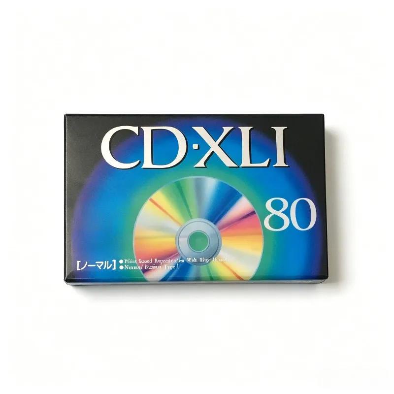 100% Original New For Maxell CDXLI 80min JP High Grade Type I Blank Cassette Sealed For Audio Recording
