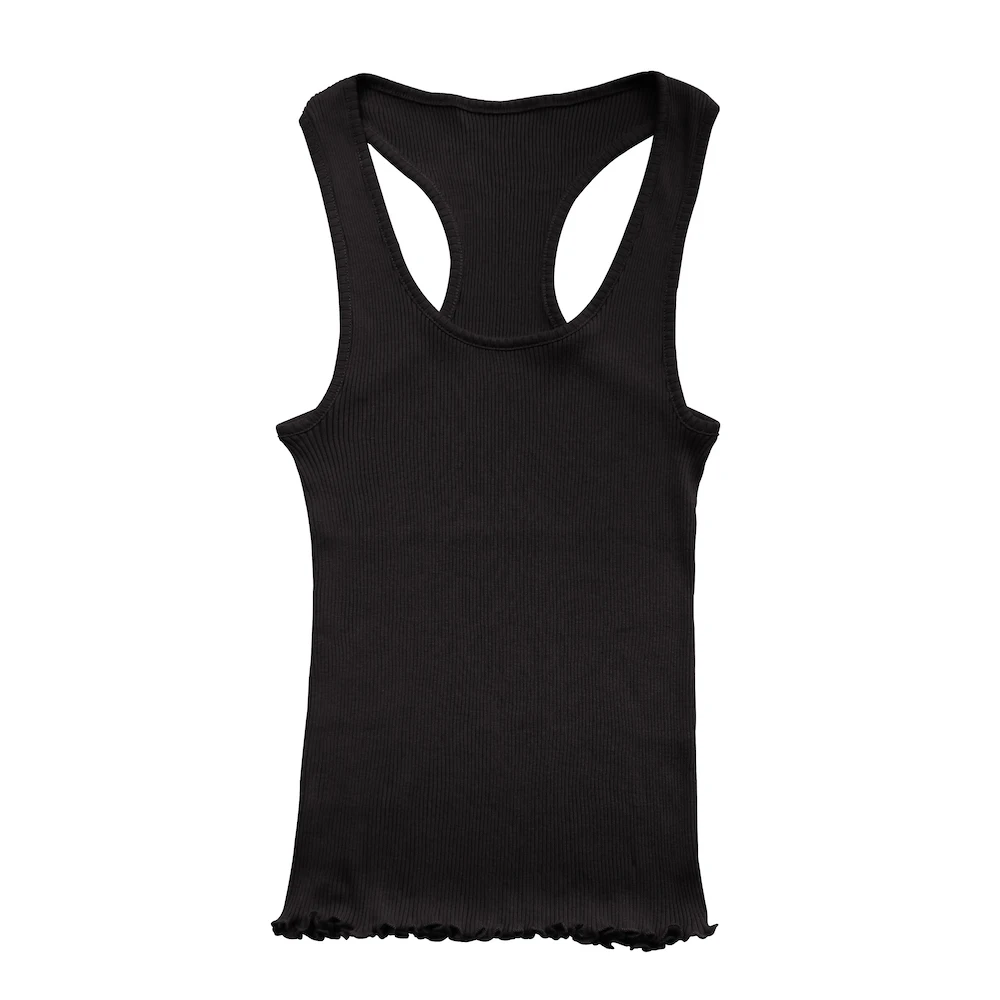 Pure Silk Cotton T Rib Knitted Organic Material Yoga Running Sports T Breathable Anti-Allergy