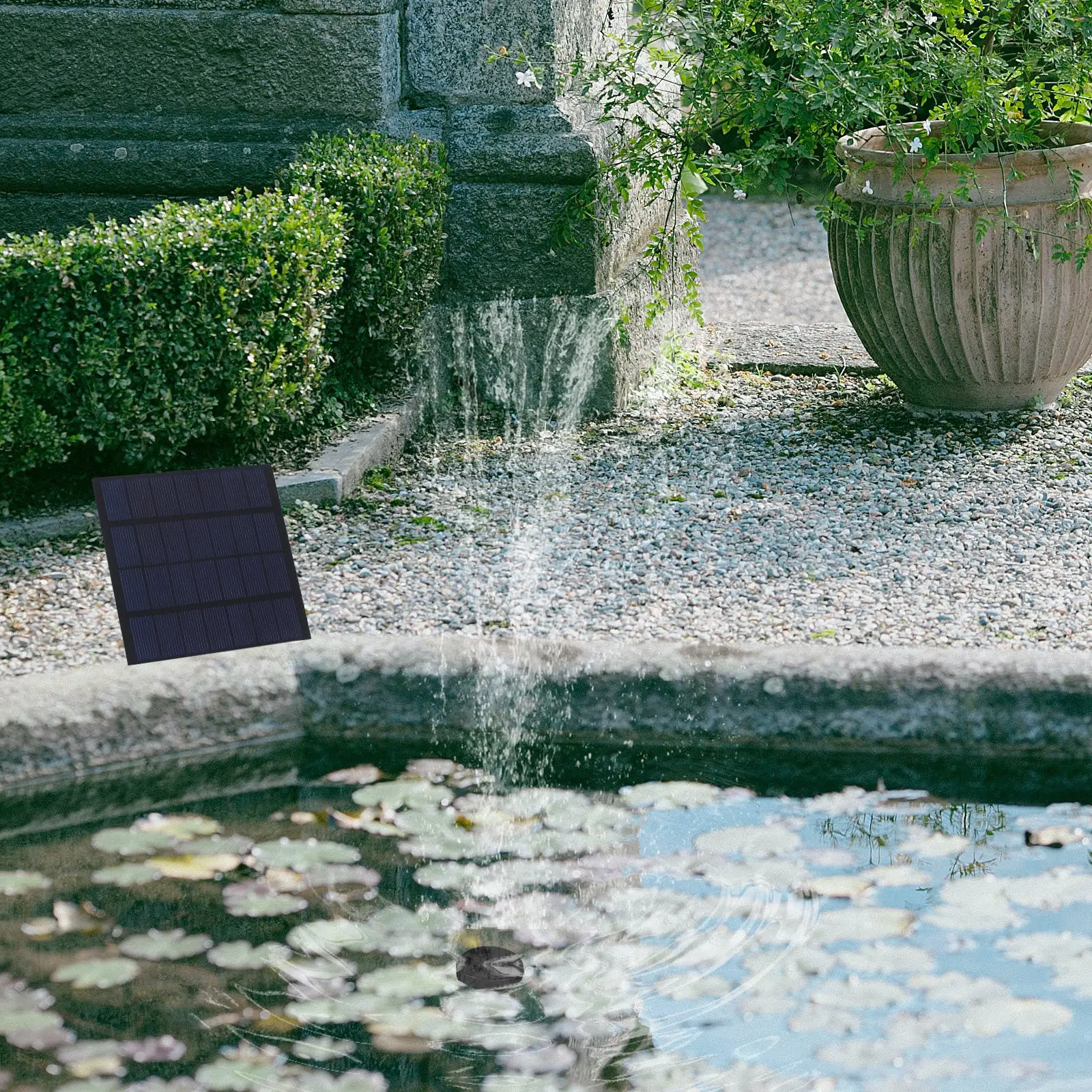 

Солнечный насос для фонтана, профессиональный автоматический плавающий водяной насос для купальни для птиц, аквариума, небольшого пруда, сада