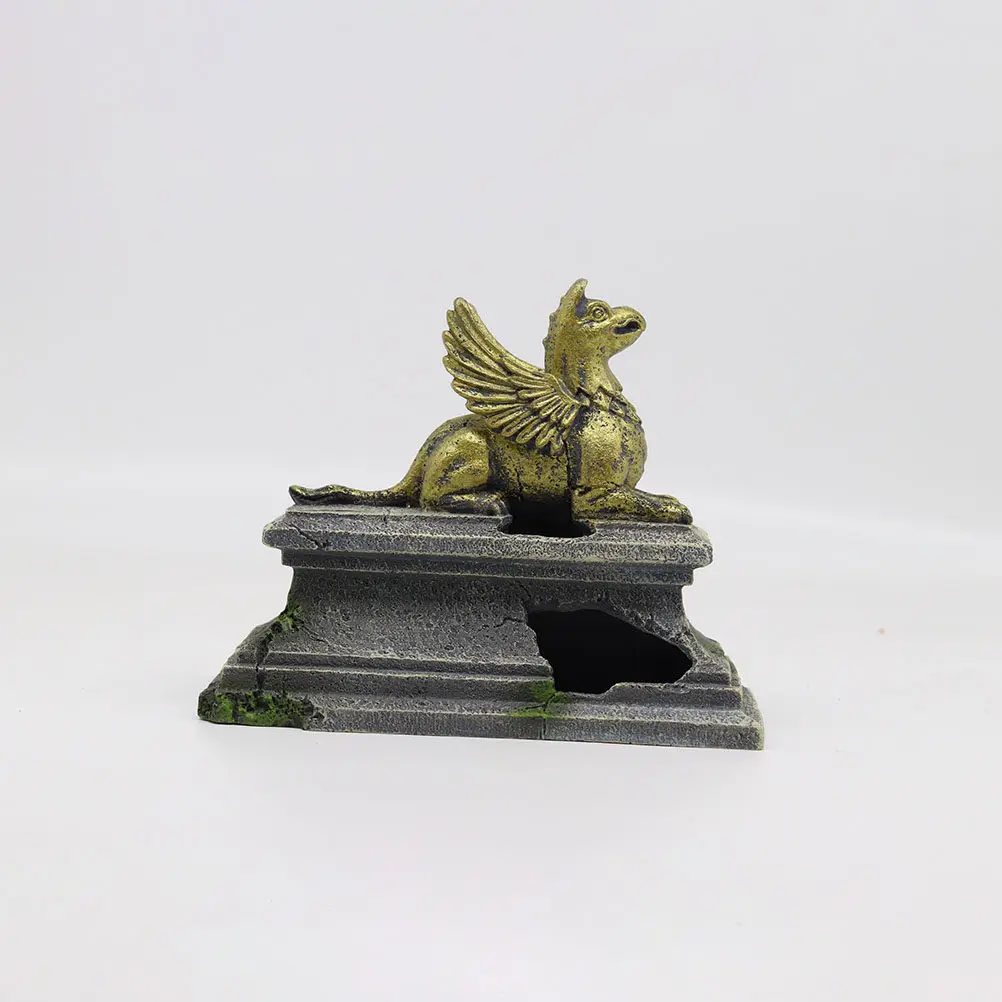 

Декоративная фигурка-горка из смолы для аквариума, имитирующая природный рельеф, для декора комнаты, подарок на день рождения