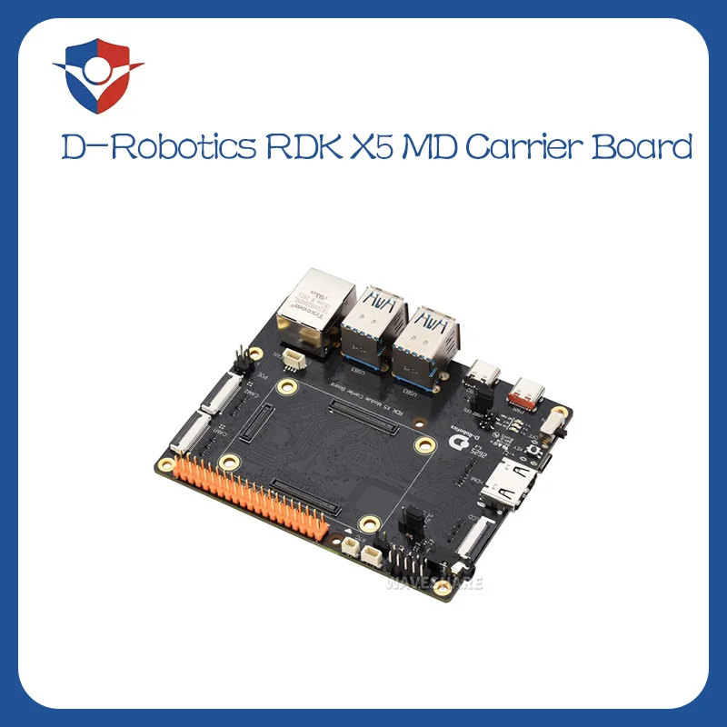 Original D-Robotics RDK X5 MD Carrier Board 100% Compatible With All RDK X5 MD Modules AI Robot Dev Baseboard