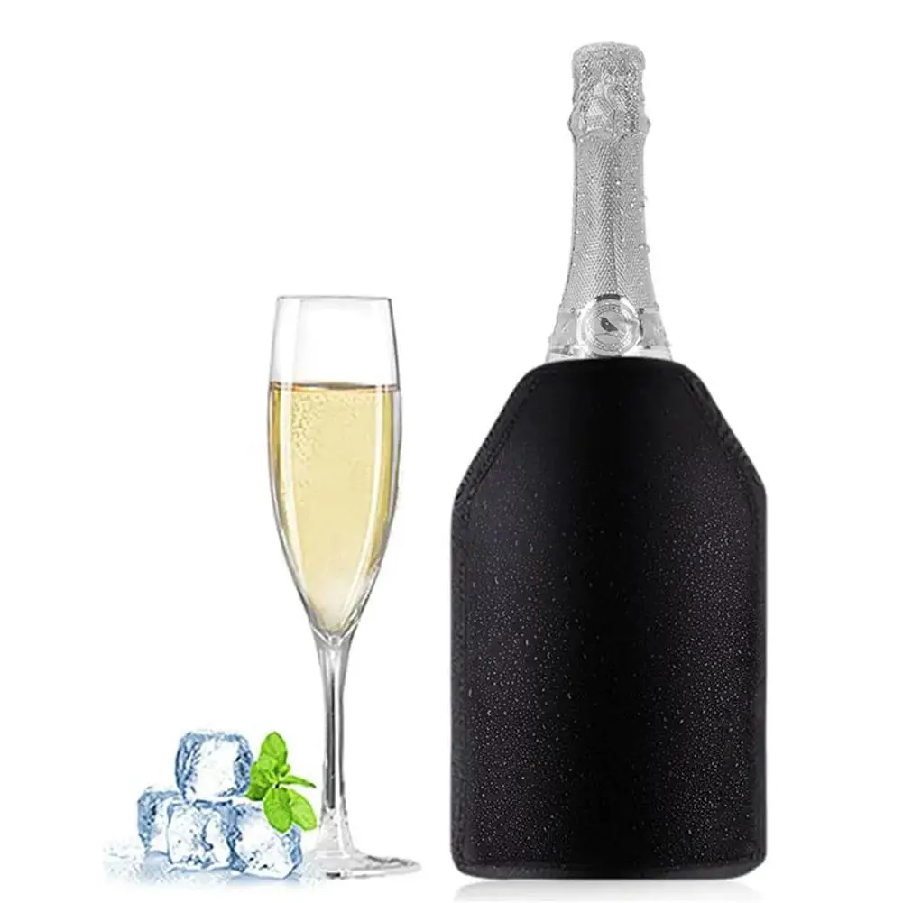 Weinkühler-Eisbeutel, Picknick-Getränkehalter, Nylon-Weinkühlerhülle, Softdrink-Halter, Barzubehör für Bier- und Champagnerkühler ﻿ – Detail 1