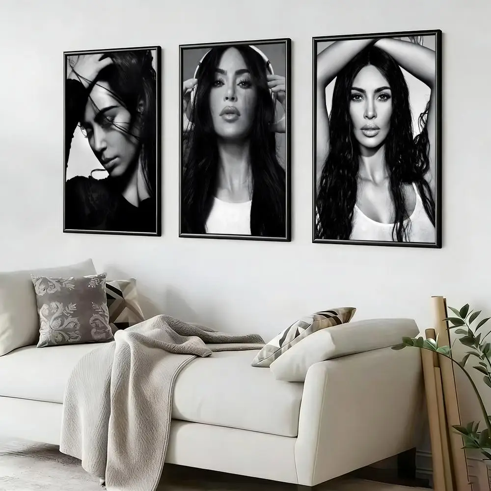 Poster High Quality HD Poster | Home Decor Wall Art | Perfect Gift for Room Decoration, No Frame K-Kim KardashianS
