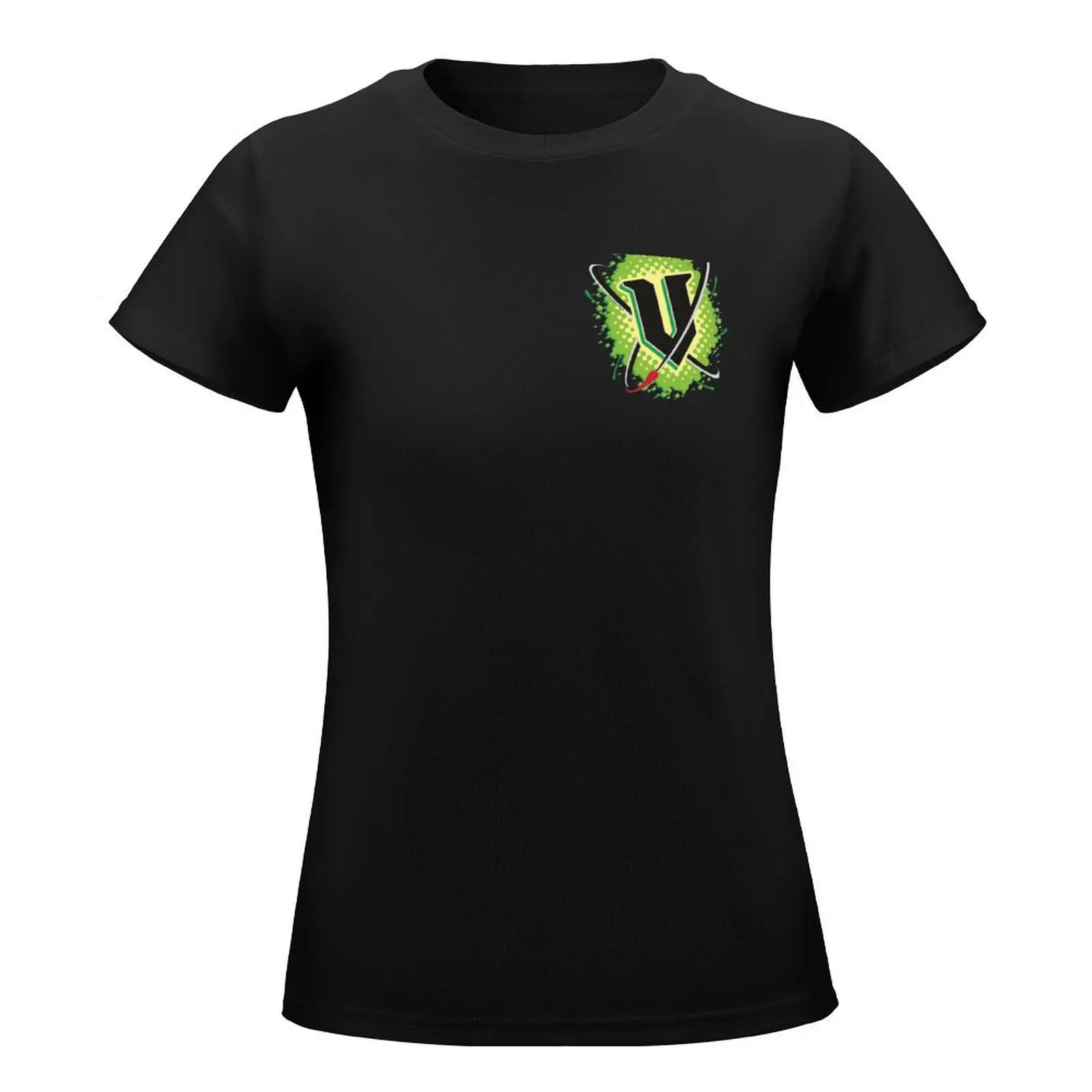 V Energy Logo (Corner) T-Shirt animal print shirt for girls summer clothes summer top Woman T-shirts