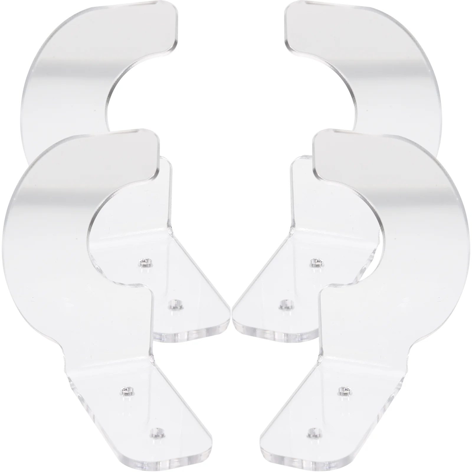 Baseball Bat Stand Transparent Holder Decorative Tennis Racket Acrylic Display Hockey Stick