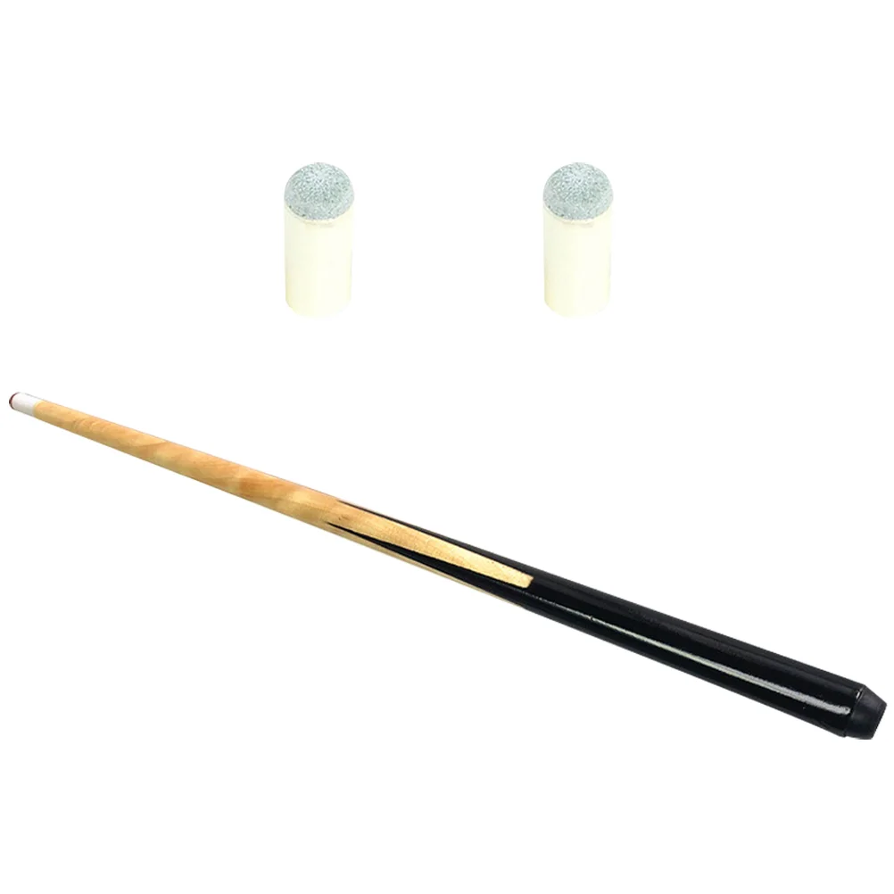 

1 Set Wood Pool Cue Beginner Practice Cue Wooden Pool Cue for Tight Space short billiard cues short cue pool cue