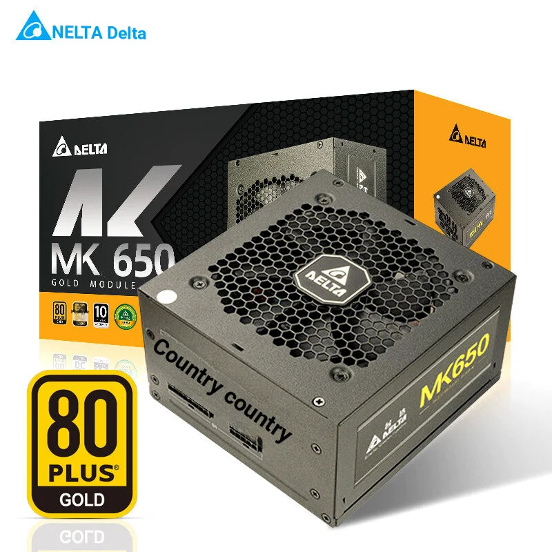 DELTA MK650 650W Rated Gold Fu - Power Supply 650W recension och pris