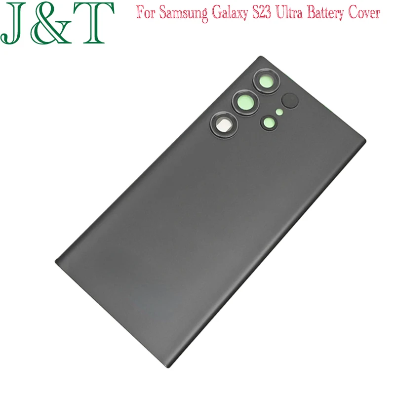 New For Samsung Galaxy S23 Ultra Back Battery Cover Rear Door Housing Rear Glass Case For Samsung S23 Ultra Battery Cover S918B