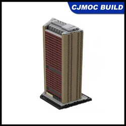 Skyscraper Architecture WTC 7 Model Building Blocks City Street View Series Small Particle Bricks Classic Toy Gifts MOC-124170